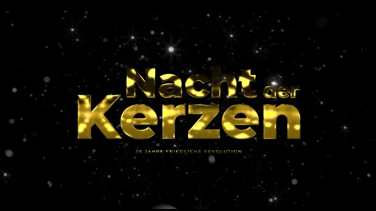 Titelbild »Nacht der Kerzen« 2024 in Plauen